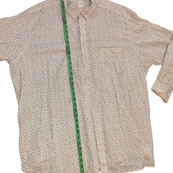 ROWM Mens 4XT Button-Down Shirt Tree Print Cotton Blend Long Sleeve - Picture 10 of 12